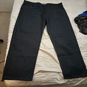 Akademiks Black Relaxed Fit Jeans Classic Comfort